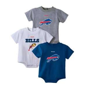   Bills Newborn Boys 0 3 Month 3 piece Bodysuit Set