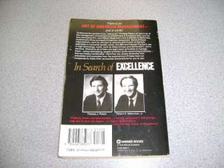 In Search of Excellence by Robert H. Waterman Jr., T  