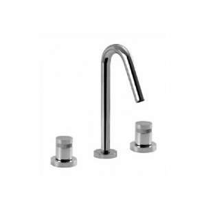  Aqua Brass Short Widespread Lavatory Faucet w/ Pop Up 