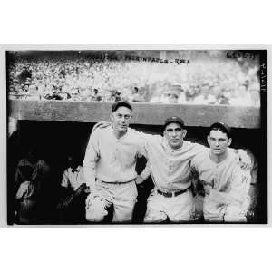 George Mogridge,Roger Peckinpaugh,& Muddy Ruel,Washington AL (baseball 