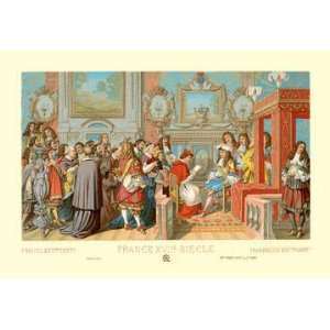  France XVII Siecle 20x30 poster