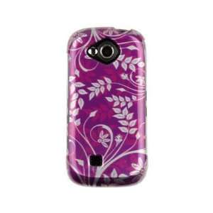  Durable Plastic Design Phone Protective Case Cover Purple 