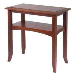  Craftsman Hall Table With Shelf By Winsome Wood Beauty