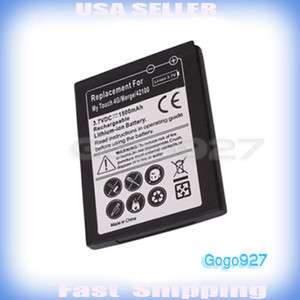 NEW BATTERY FOR HTC MERGE THUNDERBOLT MY TOUCH 4G 42100  