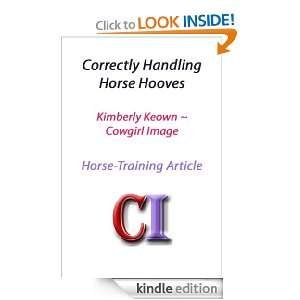 Correctly Handling Horse Hooves (Cowgirl Image Horse Training Articles 