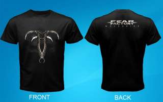 Fear Factory Mechanize Logo Black Men T shirt  