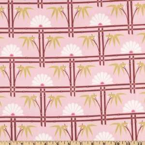  44 Wide Dolce Asian Inspiration Pink Fabric By The Yard 