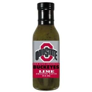Hot Sauce Harrys 4123 OHIO STATE Buckeyes Lime Grilling Sauce   12oz 