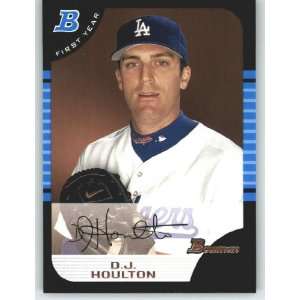  2005 Bowman #305 D.J. Houlton FY RC   Los Angeles Dodgers 