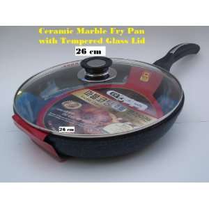   Cast Aluminium Fry Pan with Lid, 26 cm (10 inches)