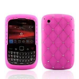  WalkNTalkOnline   Blackberry 9300 Curve Pink Silver Dots 