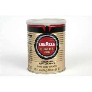 Lavazza Oro Gold Espresso Ground Coffee (1 Tin)  Grocery 