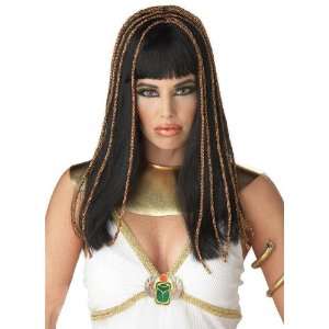   Costumes Egyptian Princess Wig   Black / Black   Size One   Size