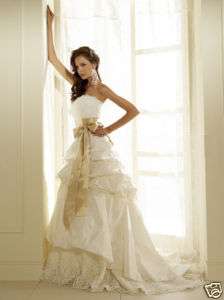 Princess SILK Lace Wedding Dress Sash mdl# Jasmine  