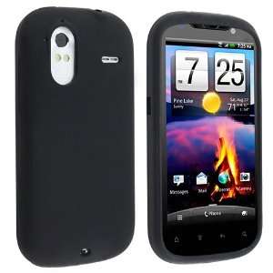  Silicone Skin Case for HTC Amaze 4G, Black Electronics