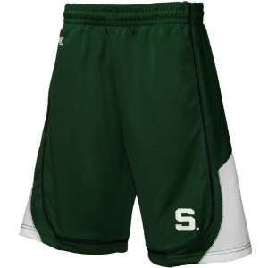  Michigan State Spartans Green Eliminator Basketball Shorts 