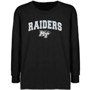 NCAA Middle Tennessee State Blue Raiders Youth Black Logo 