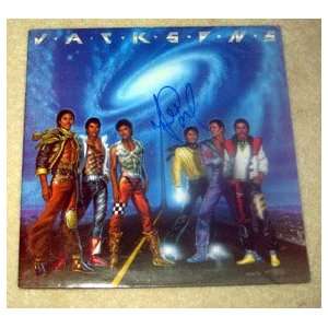 MICHAEL JACKSON autographed VICTORY record 