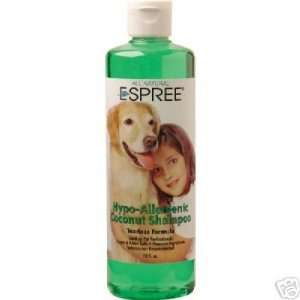  Espree HypoAllergenic Coconut Dog Cat Shampoo 12 oz 