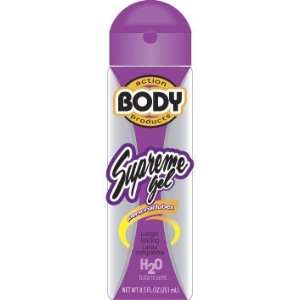  Body Action Supreme Gel Lube 4.8 oz (Package of 2) Health 