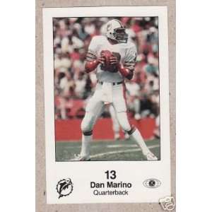  Dan Marino Miami Dolphins 1985 Police card Sports 