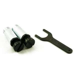   NOT INCLUDED) METRIC THREAD BLACK (PAIR) Musical Instruments