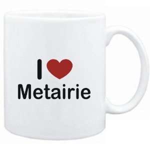  Mug White I LOVE Metairie  Usa Cities