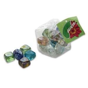   Glass Stone in Net Bag, Assorted Colors Case Pack 24