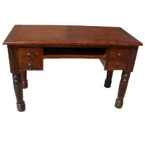   Wood Computer Desk Hall Console Study Writing Table Furniture & Decor