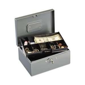  MMF221F15TGRA   Extra Large Cash Box with Handles Office 