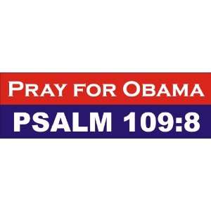  Pray for Obama Bumper Sticker 