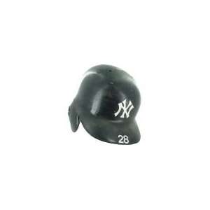 Melky Cabrera #28 2008 Yankees Game Used Batting Helmet Right Ear Flap 
