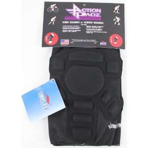 Action Padz Knee or Elbow Guards Adult Large   1 Pair Full Neoprene 