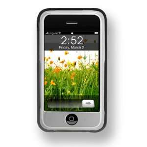  Incipio SILICRYLIC Case for iPhone 1G (Mercury,Smoke 
