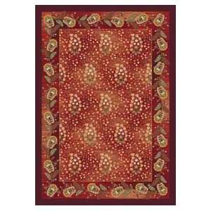   Caramay Indian Berry Traditional 5.4 X 7.8 Area Rug