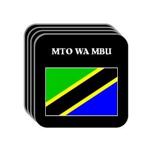 Tanzania   MTO WA MBU Set of 4 Mini Mousepad Coasters 