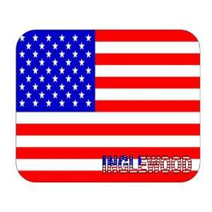  US Flag   Inglewood, California (CA) Mouse Pad 