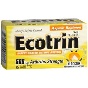  ECOTRIN TAB MAX STRENGTH 75Tablets