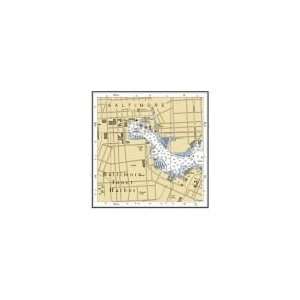  Baltimore Inner Harbor 4.25 Square Absorbent Coaster 