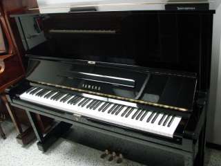 Professional Yamaha Upright Piano Black Polish 52 As new Condition 