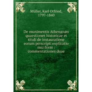  De munimentis Athenarum quaestiones historicae et tituli 