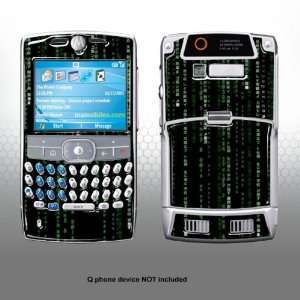  Motorola Q Green Matrix GEL skin m8056 