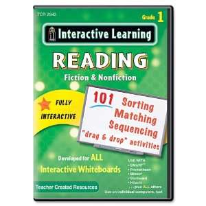   Interactive Learning Software Reading Fiction Nonfiction Grade 1