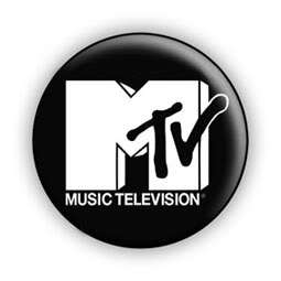 MTV Logo 1 Pin Button Badge (80s Eighties Retro)  