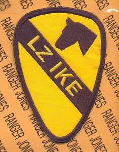 US Army 1st Cavalry Division VIETNAM LZ IKE patch  