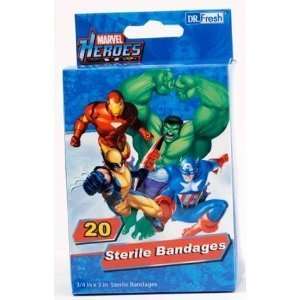  Marvel Heroes Bandages 20 COUNT