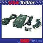 LOT5 Universal AC Adapter Charger f Laptop 90W 9Tips 3Prong