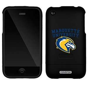  Marquette Mascot with Banner on AT&T iPhone 3G/3GS Case by 