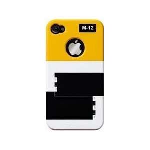  BangCase(TM) New Design iPhone 4S/4 Stand Case (Yellow 
