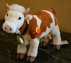 Steiff Stuffed Toy Collectible Milk Cow with Bell